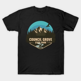 Council Grove State Park Montana T-Shirt